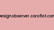 Designobserver.coroflot.com Coupon Codes