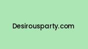 Desirousparty.com Coupon Codes