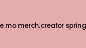Deuce-mo-merch.creator-spring.com Coupon Codes