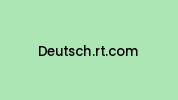Deutsch.rt.com Coupon Codes