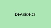 Dev.side.cr Coupon Codes