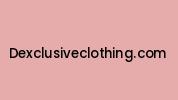 Dexclusiveclothing.com Coupon Codes