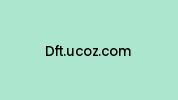Dft.ucoz.com Coupon Codes