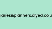 Diariesandplanners.diyed.co.uk Coupon Codes