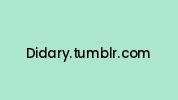 Didary.tumblr.com Coupon Codes