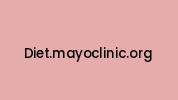 Diet.mayoclinic.org Coupon Codes