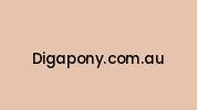 Digapony.com.au Coupon Codes