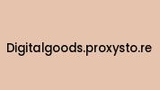 Digitalgoods.proxysto.re Coupon Codes
