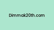 Dimmak20th.com Coupon Codes