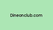 Dineonclub.com Coupon Codes