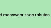 Direct-menswear.shop.rakuten.com Coupon Codes
