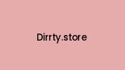 Dirrty.store Coupon Codes