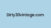 Dirty30vintage.com Coupon Codes