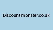 Discount-monster.co.uk Coupon Codes