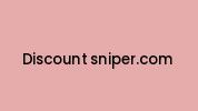 Discount-sniper.com Coupon Codes