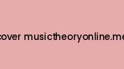 Discover-musictheoryonline.me.uk Coupon Codes