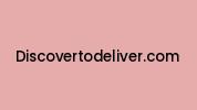 Discovertodeliver.com Coupon Codes