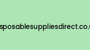 Disposablesuppliesdirect.co.uk Coupon Codes