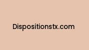 Dispositionstx.com Coupon Codes