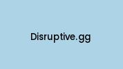 Disruptive.gg Coupon Codes