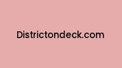Districtondeck.com Coupon Codes