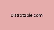 Distrotable.com Coupon Codes