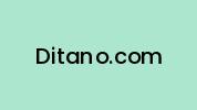 Ditano.com Coupon Codes