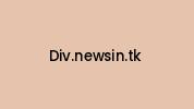 Div.newsin.tk Coupon Codes