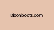 Dixonboots.com Coupon Codes
