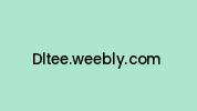Dltee.weebly.com Coupon Codes