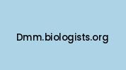 Dmm.biologists.org Coupon Codes
