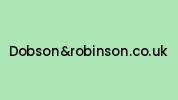 Dobsonandrobinson.co.uk Coupon Codes