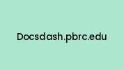 Docsdash.pbrc.edu Coupon Codes
