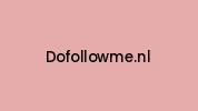 Dofollowme.nl Coupon Codes
