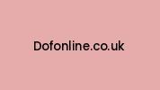 Dofonline.co.uk Coupon Codes