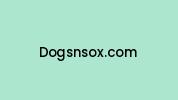 Dogsnsox.com Coupon Codes