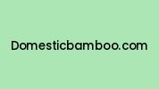 Domesticbamboo.com Coupon Codes