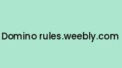 Domino-rules.weebly.com Coupon Codes