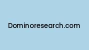 Dominoresearch.com Coupon Codes