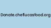 Donate.cheflucasfood.org Coupon Codes