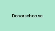 Donorschoo.se Coupon Codes
