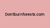 Dontburnforests.com Coupon Codes