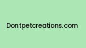 Dontpetcreations.com Coupon Codes