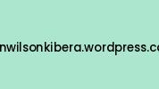 Donwilsonkibera.wordpress.com Coupon Codes