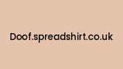 Doof.spreadshirt.co.uk Coupon Codes