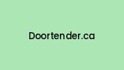 Doortender.ca Coupon Codes