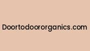 Doortodoororganics.com Coupon Codes