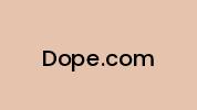 Dope.com Coupon Codes