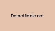 Dotnetfiddle.net Coupon Codes