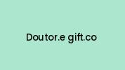 Doutor.e-gift.co Coupon Codes